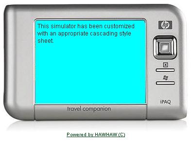 Customized simulator