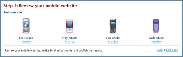 Device categories