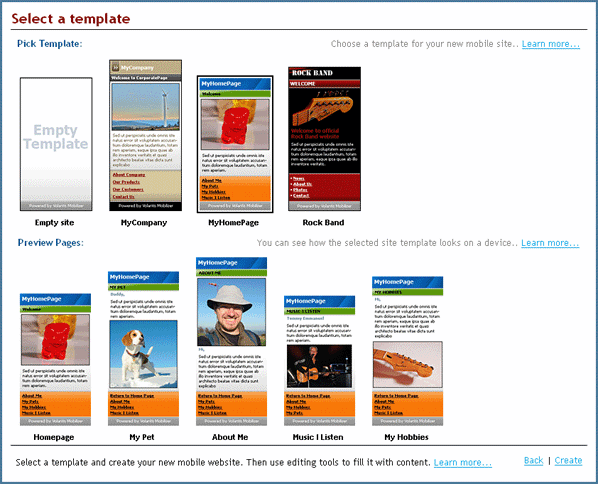 Templates