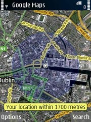 My location in Dublin