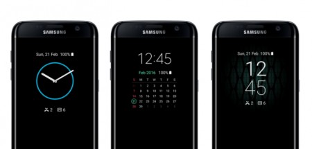 Samsung Galaxy S7 always on display