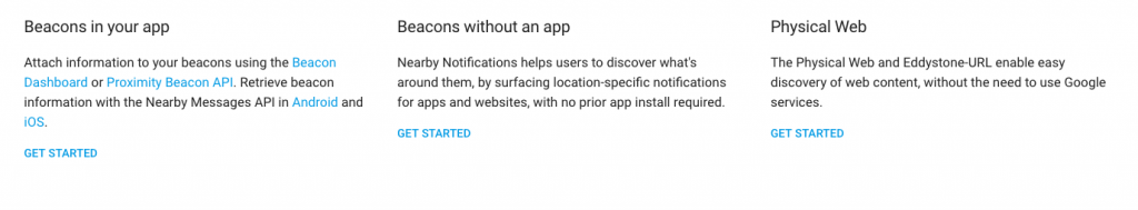 Google Beacon Platform