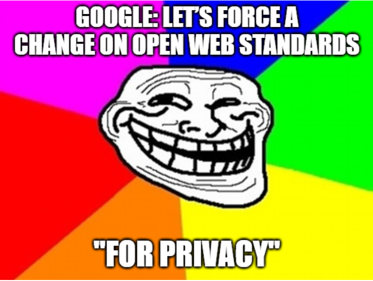 User-Agent meme: Lets force a change in open web standards